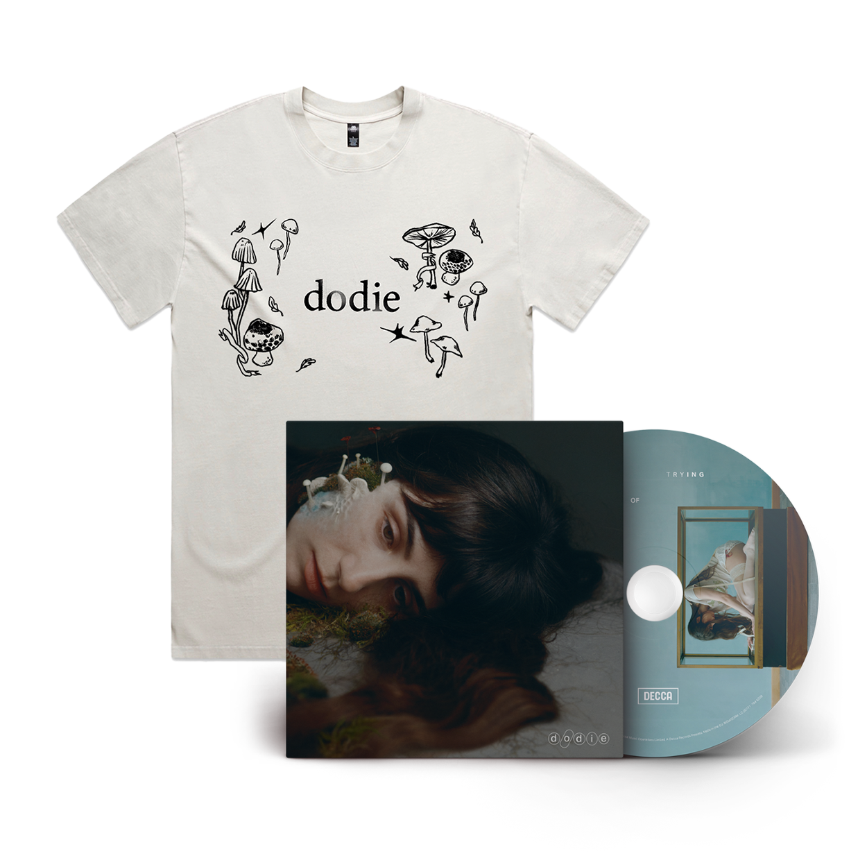 Not For Lack Of Trying CD + T-Shirt